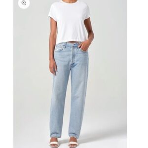 Agolde 90's Mid Rise Loose Fit jeans in Force